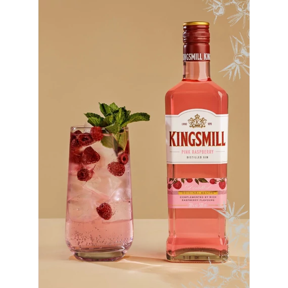 Kingsmill Pink Raspberry Gin 38% 0,5l